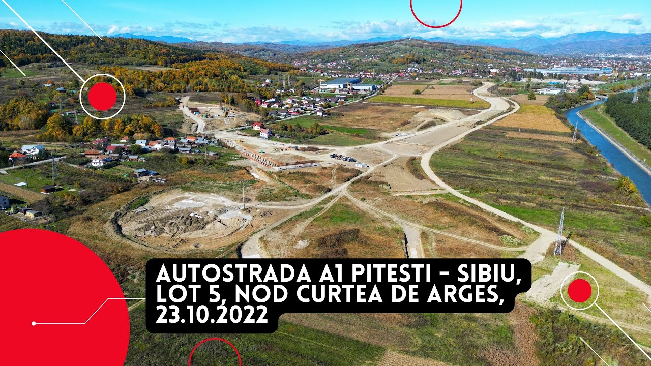 Autostrada A1 Pitesti Sibiu, Lot 5, Nod rutier Curtea de Arges