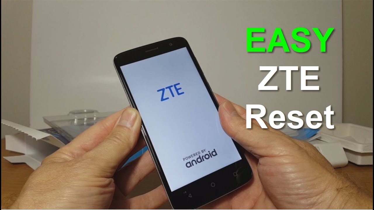 See How to open LOCKED Android phone ZTE Reset - How to reset ZTE Phone to  Factory Settings Easy Fix