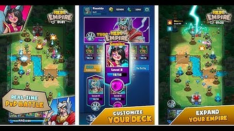 Hero of Empire : Battle Clash [ Android ] Gameplay