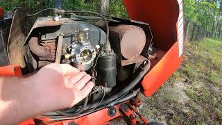 1983 Case 222 Lawn Tractor First Run in 20 years