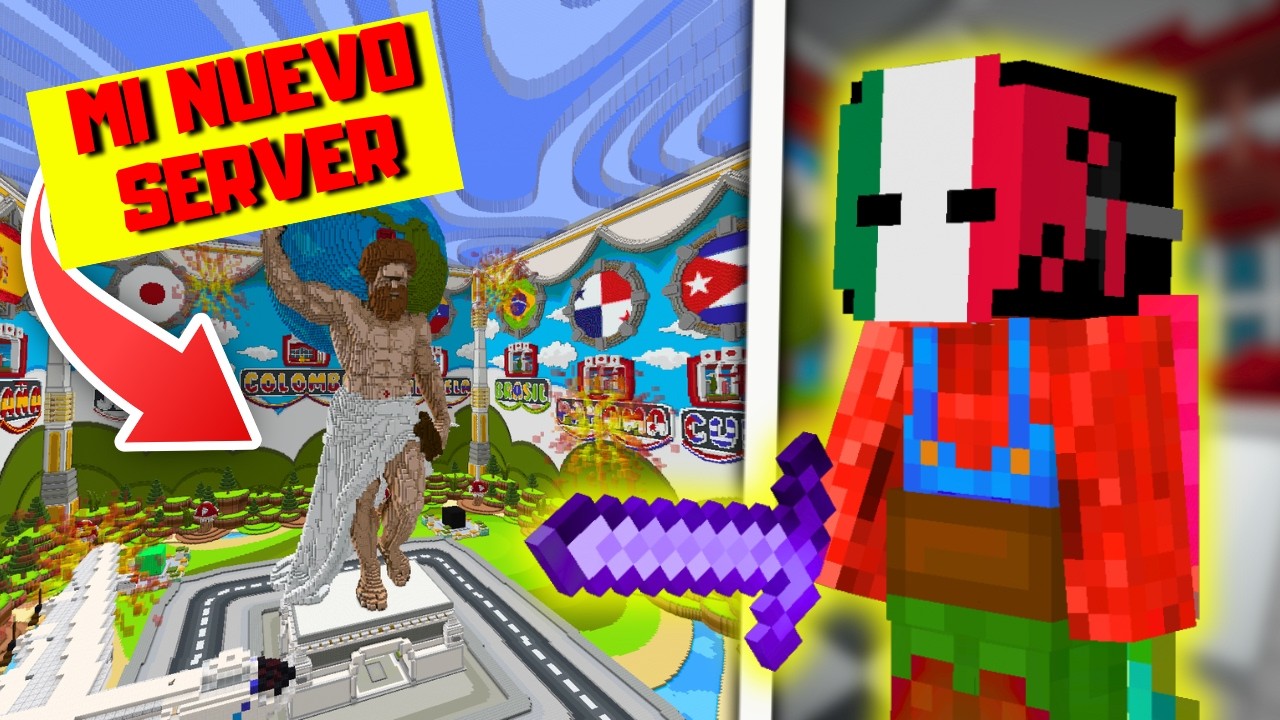 DOMINO el MUNDO en mi PROPIO servidor / Fermoc / inmortalmc
