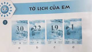 TỜ LỊCH CỦA EM (trang 58-59)●Vở bài tập TOÁN 1《Chân Trời Sáng Tạo》THẦY THÙY TỜ LỊCH CỦA EM (trang 58-59)●Vở bài tập TOÁN 1《Chân Trời Sáng Tạo》THẦY THÙY