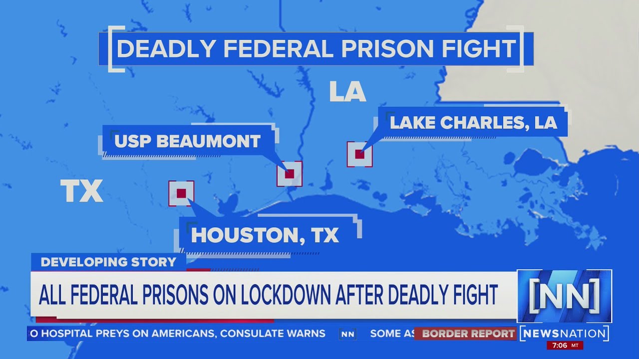 ⁣Prisons on lockdown after 2 Texas inmates killed | NewsNation Prime