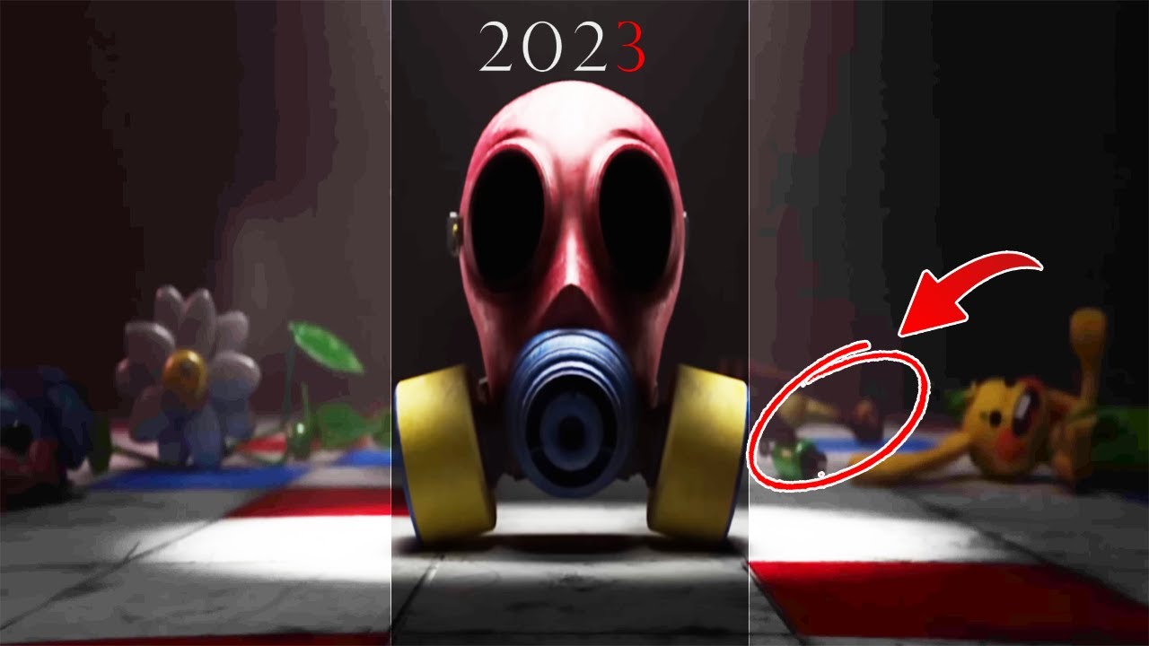 Poppy Playtime: Chapter 3 - GAS MASK Treaser Trailer 2023#poppyplaytim