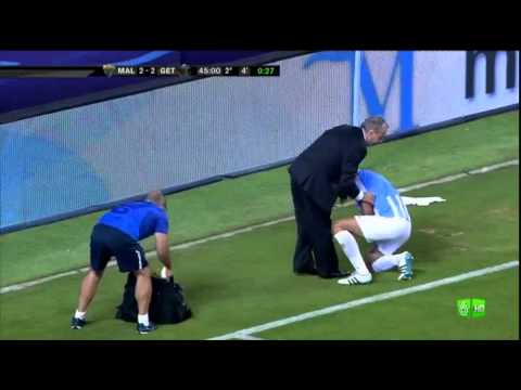 Málaga vs Getafe. Ultimos minutos de la remontada (La Sexta)