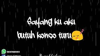 KONCO TURU cocok Buat status wa mu