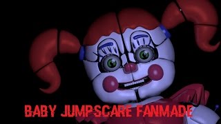 [FNAF-C4D] Baby Jumpscare by me