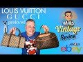 Louis Vuitton & Gucci Bags Vintage EBay Finds | Review