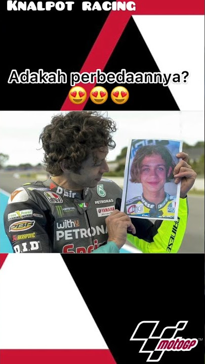 Valentino Rossi 1996 dengan Valentino rossi 2021