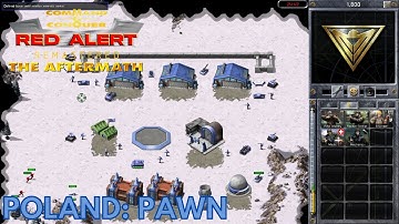 Command & Conquer Red Alert Remastered - Aftermath - POLAND PAWN (Hard)