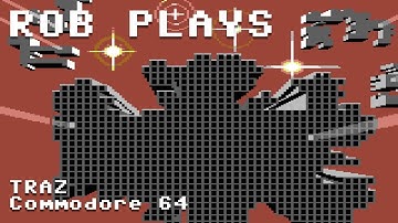 Transformable Arcade Zone (TRAZ) on Commodore 64 - Rob Plays