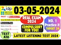 Ielts listening practice test 2024 with answers  03052024  test no  428