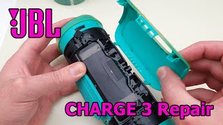 JBL Charge 3 Repair - Swollen Battery vs Plastic