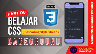 BELAJAR CSS - [06] BACKGROUND