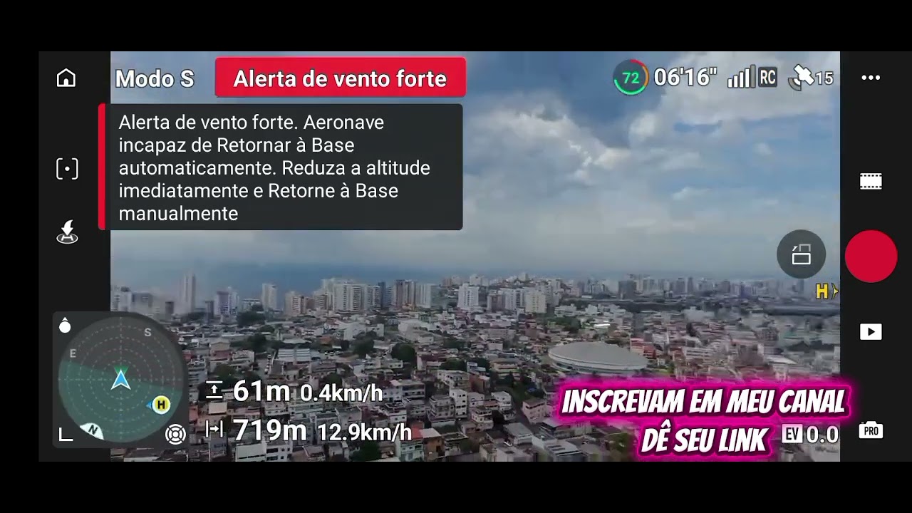 MT vento mais deu para voar um pouco