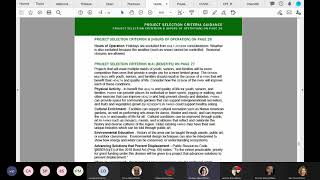Project Selection Criteria 9   Project Benefits and Readiness