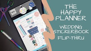 Wedding  | Sticker Book Flip-Thru | Happy Planner 2020 Spring Release screenshot 1