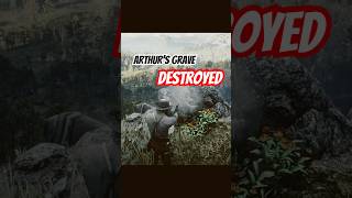 What Happens If You Destroy Arthur's Grave in RDR2 #shorts