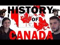 British Couple Reacts to The history of Canada explained in 10 minutes