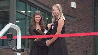 Almira School District holds ribbon cutting ceremony for new school 2 years after fire