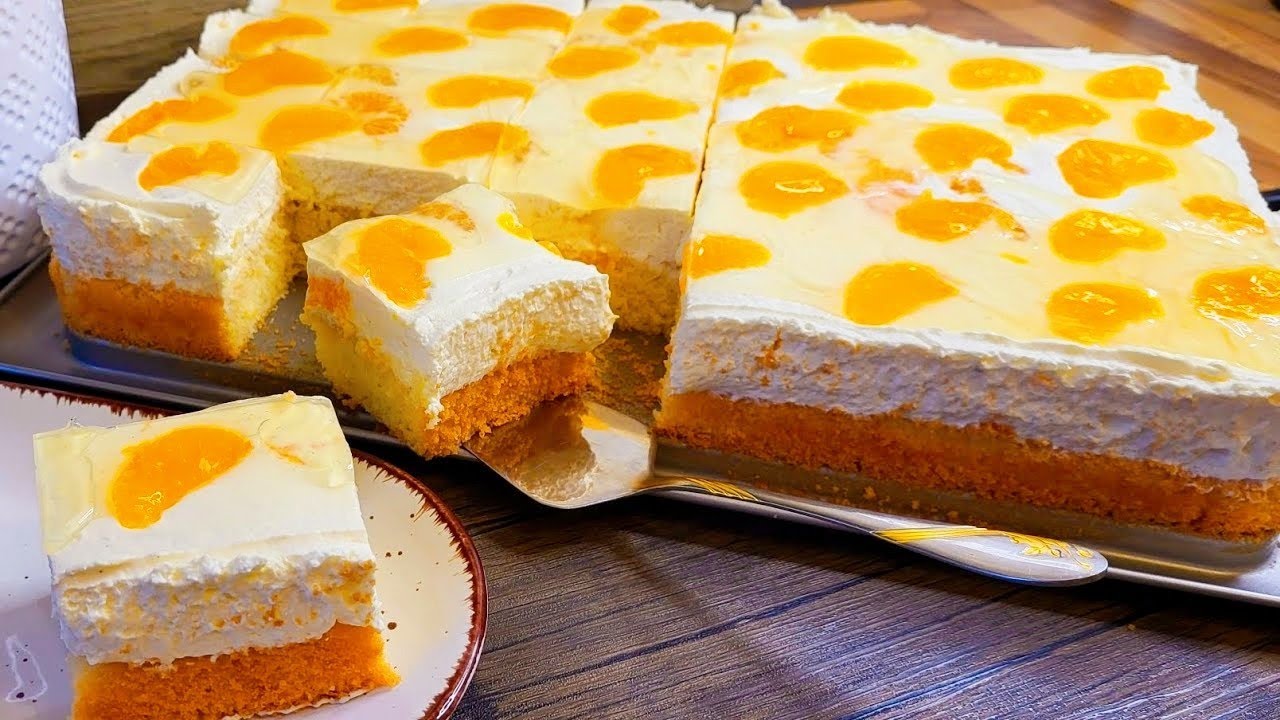 Mandarine Schmand Kuchen - Fantakuchen Klassiker | Einfach, schnell und ...