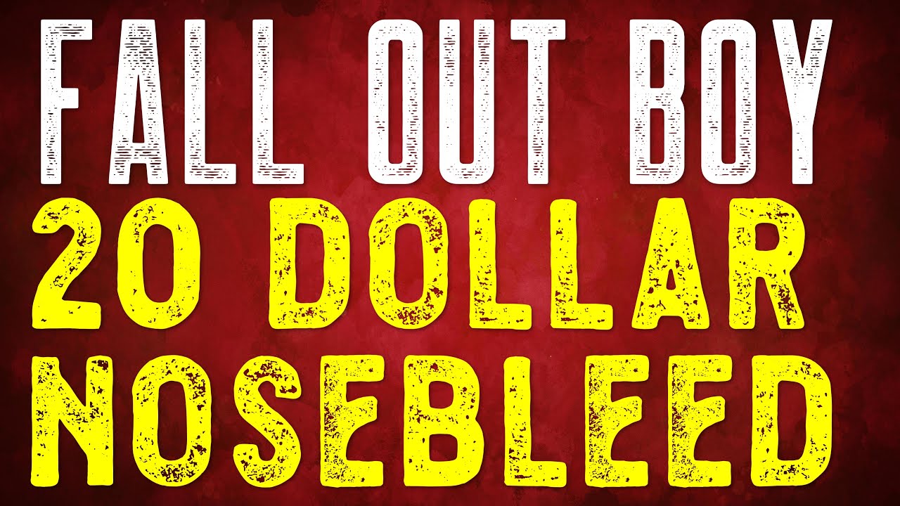 Fall Out Boy - 20 Dollar Nosebleed | Piano Tutorial