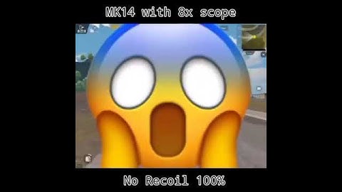 Mk14+8x Zero Recoil Sensitivity Must Watch Hacker Like Spray #Shorts #YOUTUBEshort