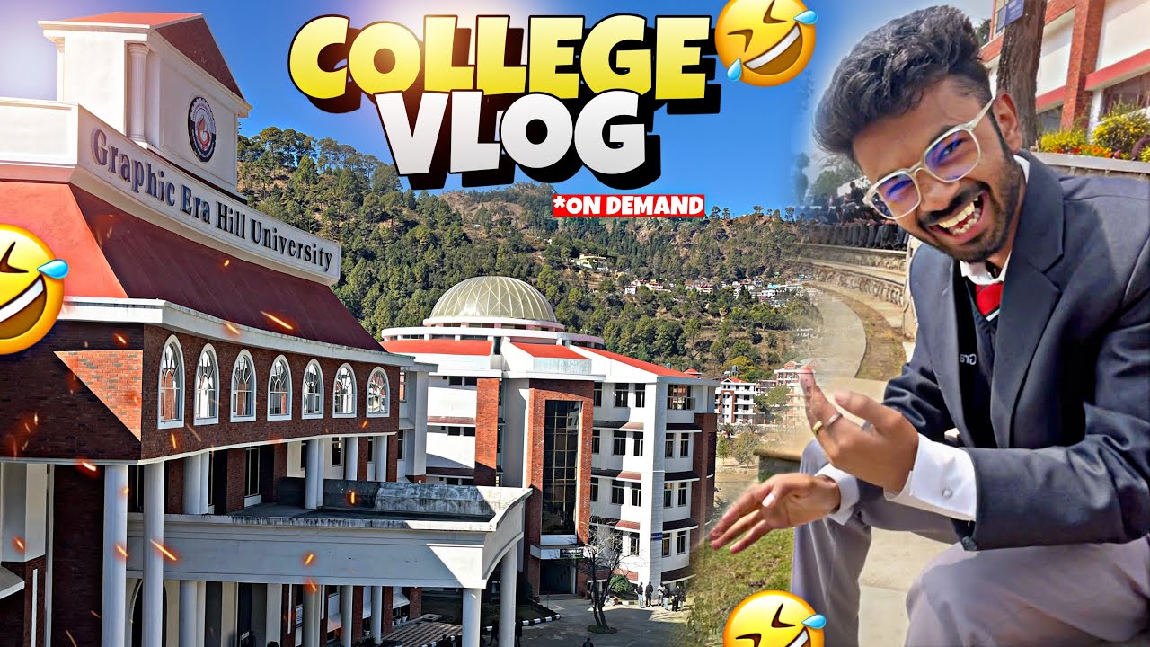 A Day in my College Graphic Era Hill University 🤣