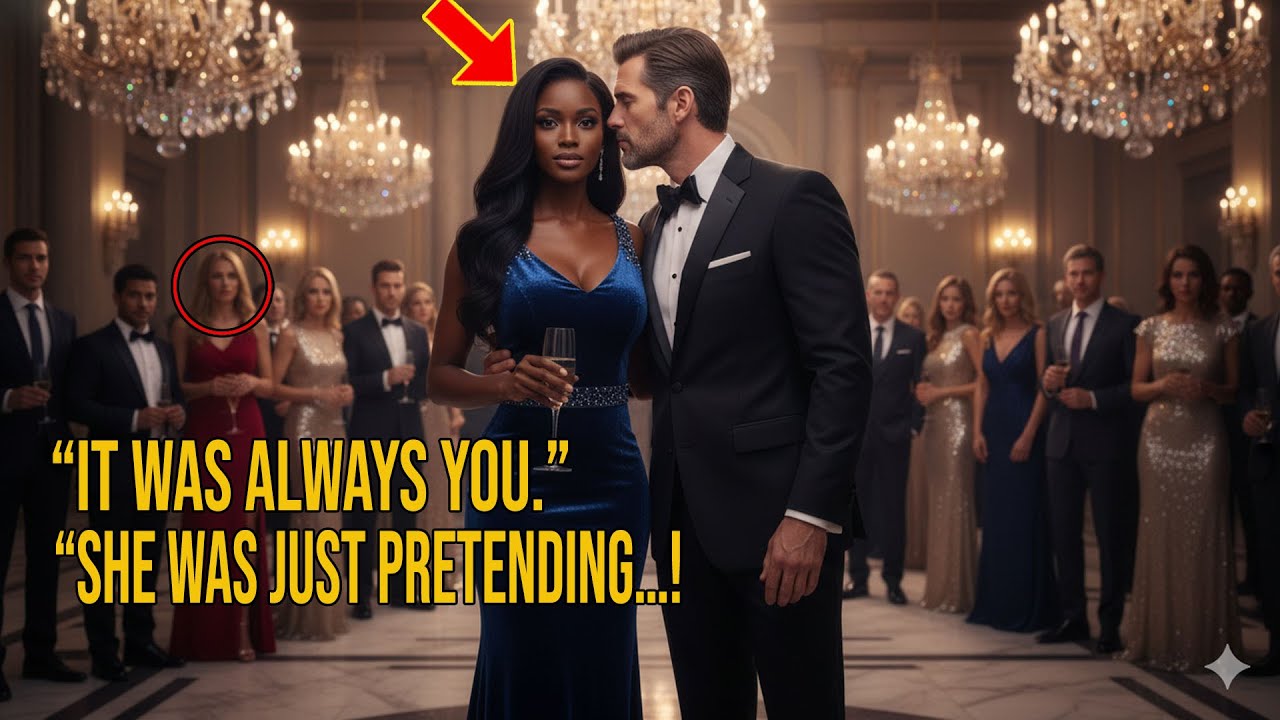 Чернокожая женщина притворялась его девушкой, чтобы вызвать ревность, а затем и миллиардер...