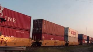 eastbound UP intermodal stack train on the UP Golden State Route  08/24/2015  # 4
