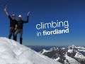 Climbing in Fiordland