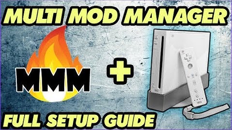 HOW to install the multi mod manager on your wii inside of the homebrew channel (SD CARD   REQUIRED)