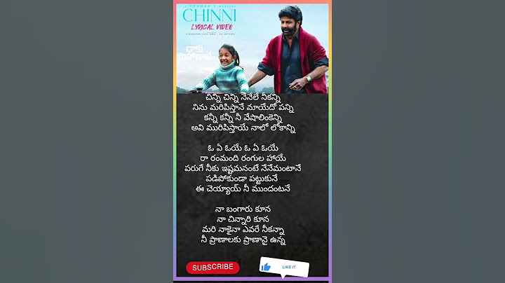 Chinni chinni song Lyrics. DAKU MAHARAJ MOVIE SONG #song #lyrics #balayya #dakusong #dakumaharaj