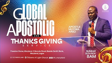 Global Apostolic Thanksgiving | November 30, 2025