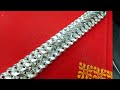 How to make a bracelet || Hand made bracelet || bracelet for man || jewellery making || pure silver