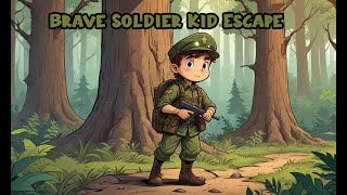 G4K Brave Soldier Kid Escape Game Walkthrough screenshot 1