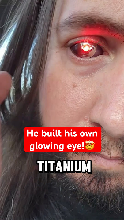 He Built a Real LED Eye After Losing His!
