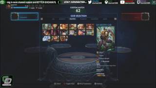 SMITE Xbox One - Patch 3.18 Rising Flames - God selection screen/grid (no new god)