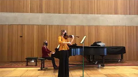 Bruch Violin Concerto, 2nd Movement - Student Recital