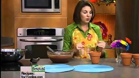 FLOWER POT DESSERTS