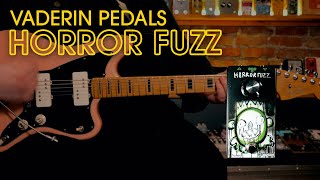 Vaderin Pedals Gloopy Goblin Horror Fuzz || Demo