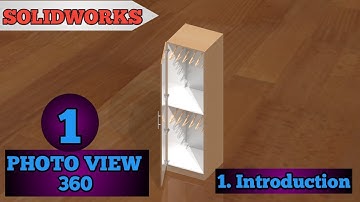 Solidworks photo view 360 video tutorials in hindi | Introduction