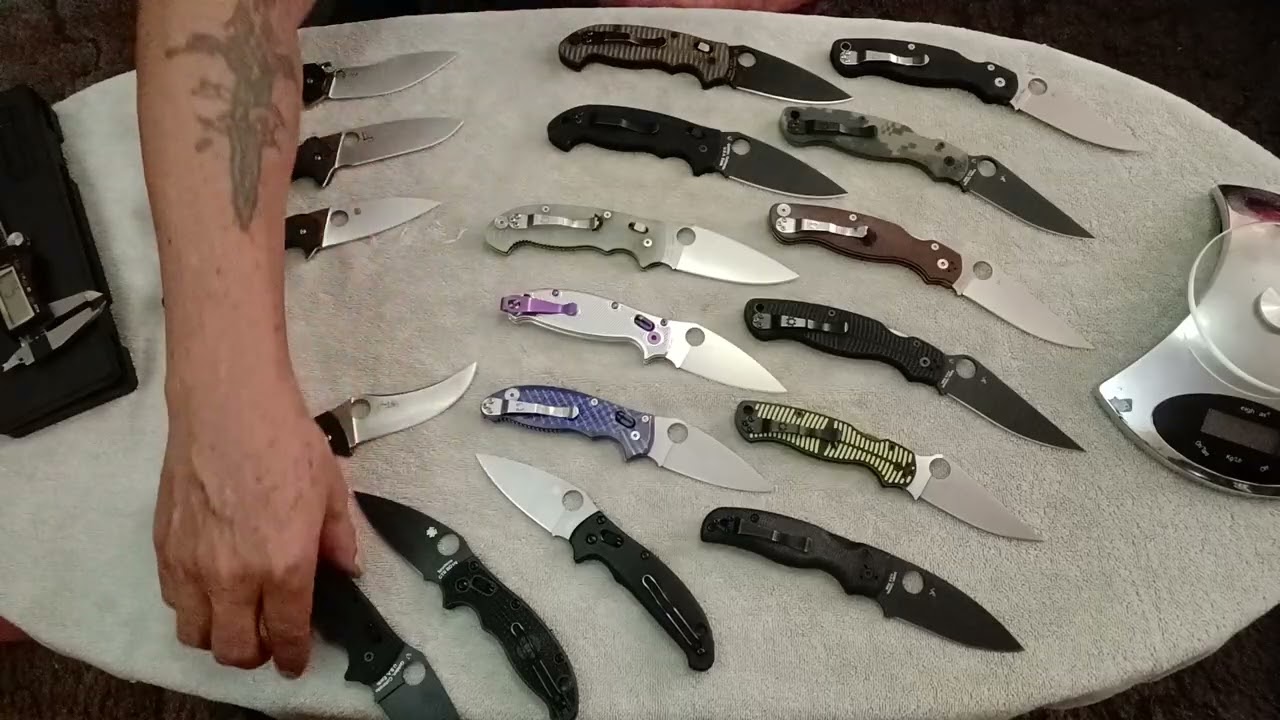 Видео распаковки и обсуждения новых моделей Spyderco от Stiletto и Spyderco CPM-Magnacut Manix 2 ...