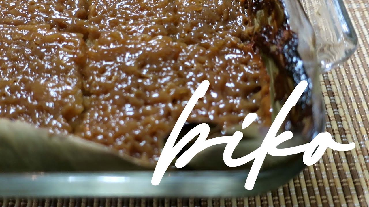 Biko (Sticky Rice Cake) I A Traditional Filipino Dessert!