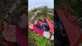 Lets go ride a rollercoaster in Paris city centre! 🇫🇷 #rollercoaster #insta360 #viral #shorts