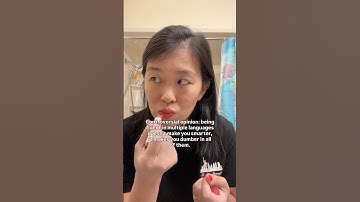 Fluent in three languages and still forgetting words in all of them. #Airlearn is  keeping me sane!