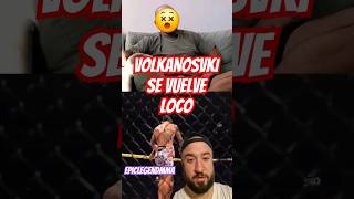 VOLKANOVKSI alucina con el KO de Max Holloway #ufc #mma #highlights #volkanovski