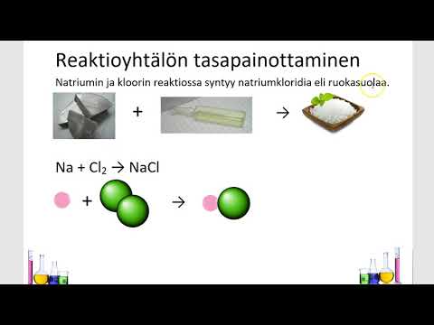 Video: Mikä on esimerkki kemiallisesta reaktiosta?