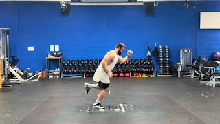 Single Leg Linear Hops (repeat effort)