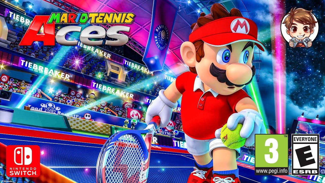 Mario Tennis Aces (2018) Nintendo Switch / PEGI 3 / Everyone - YouTube
